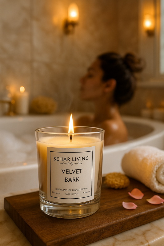 Sehar Living Velvet Bark