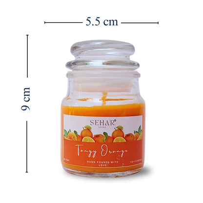 Yankee Jar Candle (Orange)