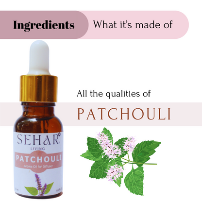 Aroma Diffuser Oil (Patchouli)