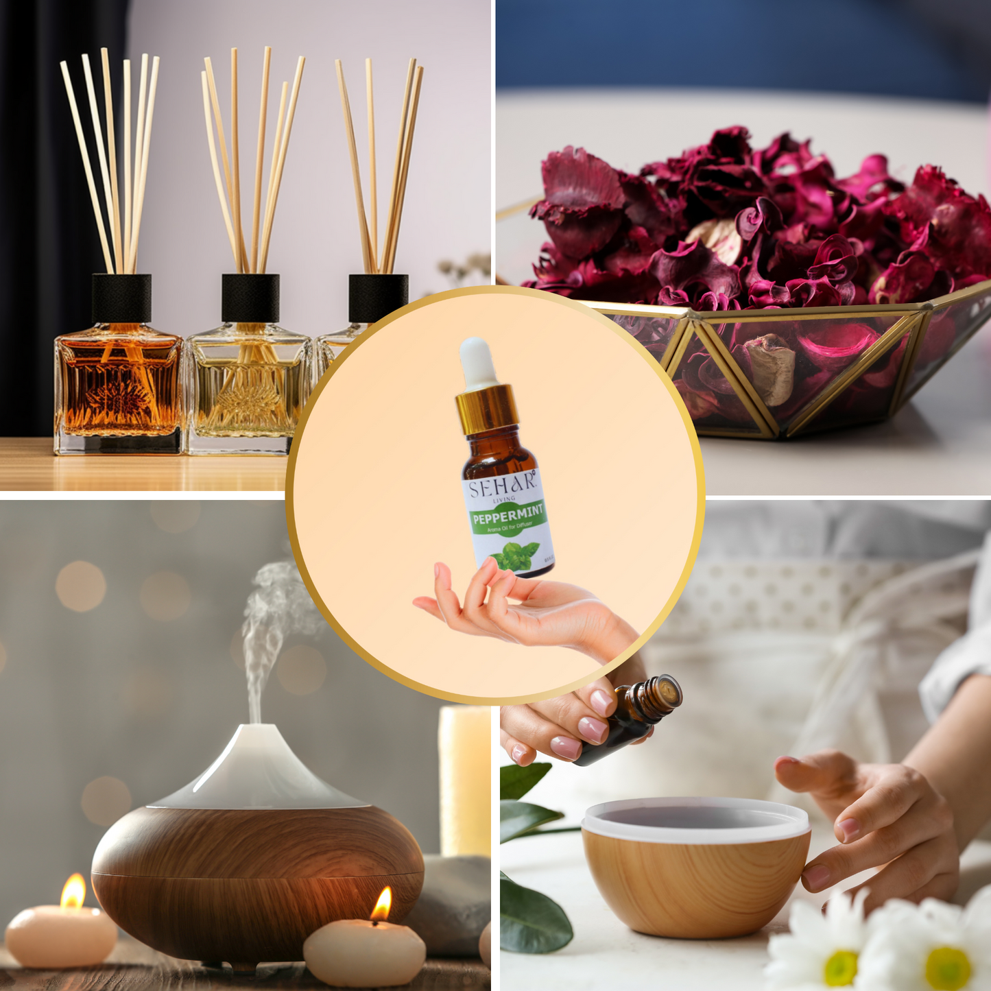 Aroma Diffuser Oil (Peppermint)