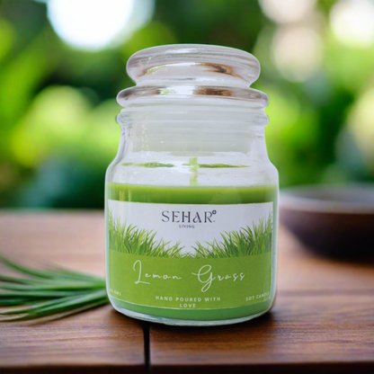 Yankee Jar Candle (Lemon Grass)