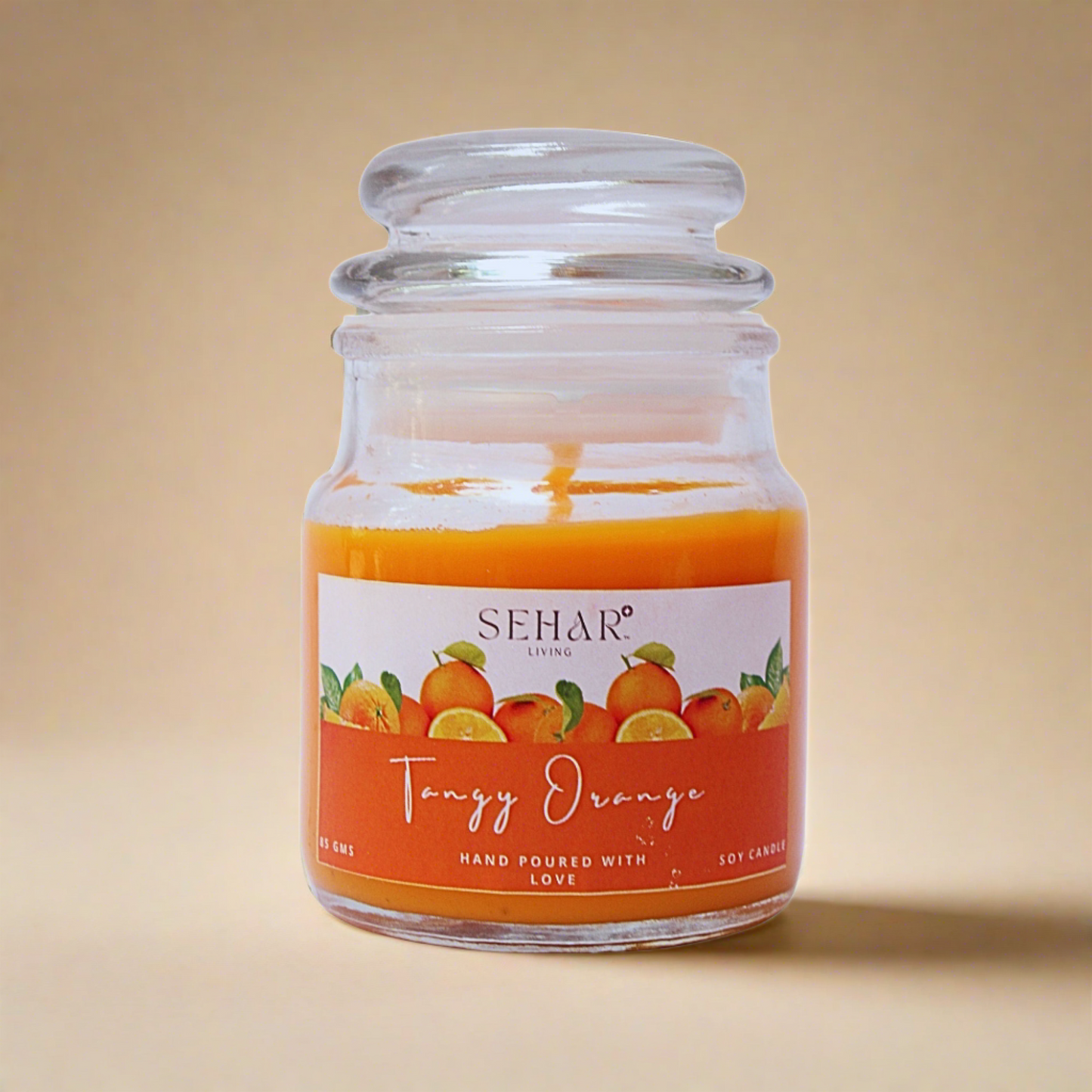 Yankee Jar Candle (Orange)