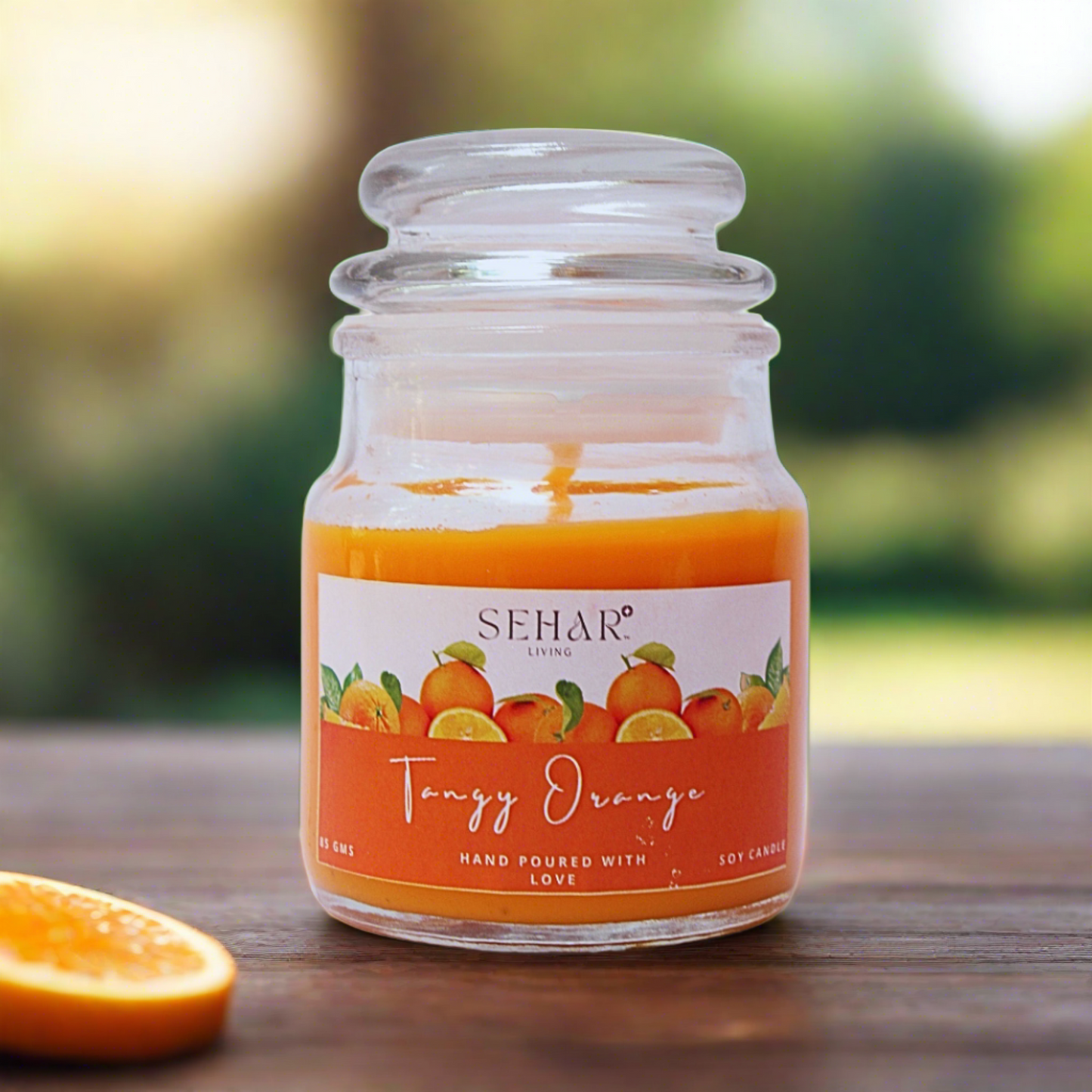 Yankee Jar Candle (Orange)